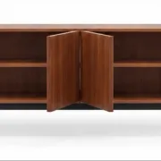 Low Scandinavian sideboard in teak