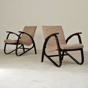 Paire de fauteuils art déco par Jan Vanek 1930