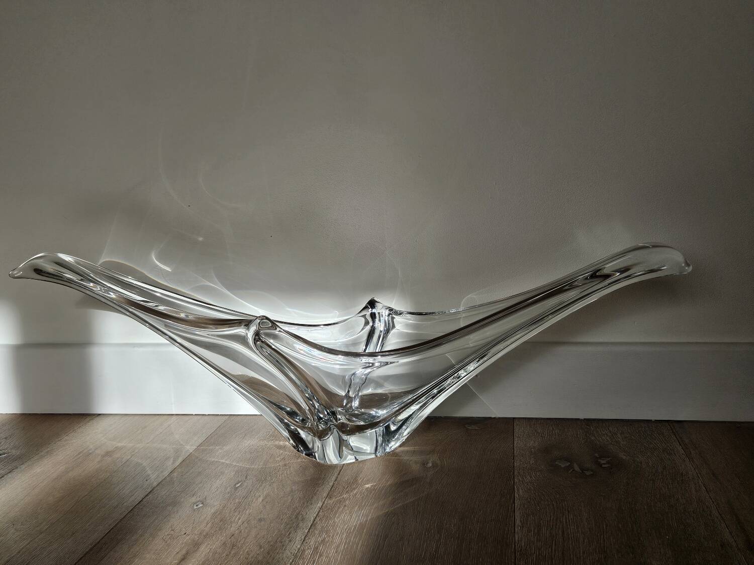 Daum crystal cup or pocket