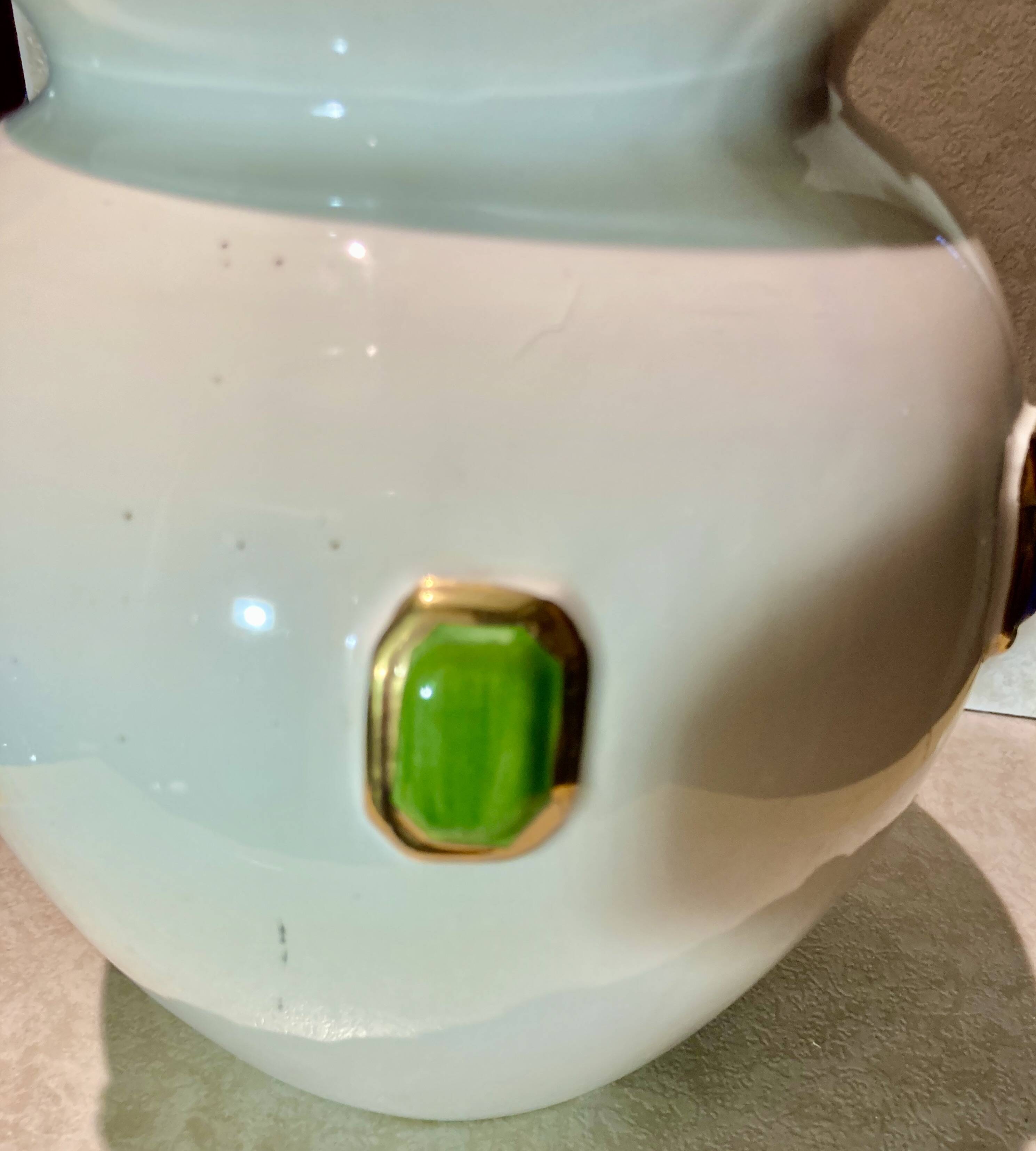 Large art deco modernist ceramic vase