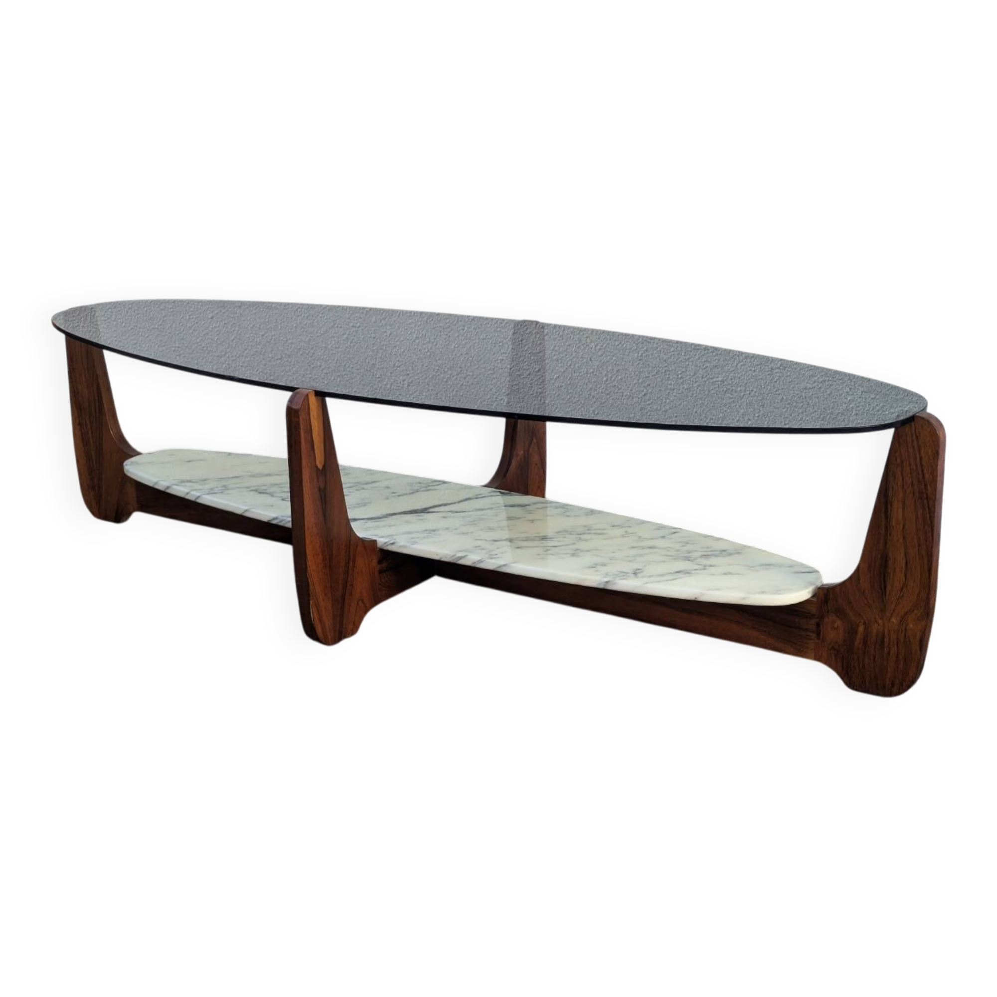 Coffee table by Hugues Poignant, 1960/70 vintage, France, Design