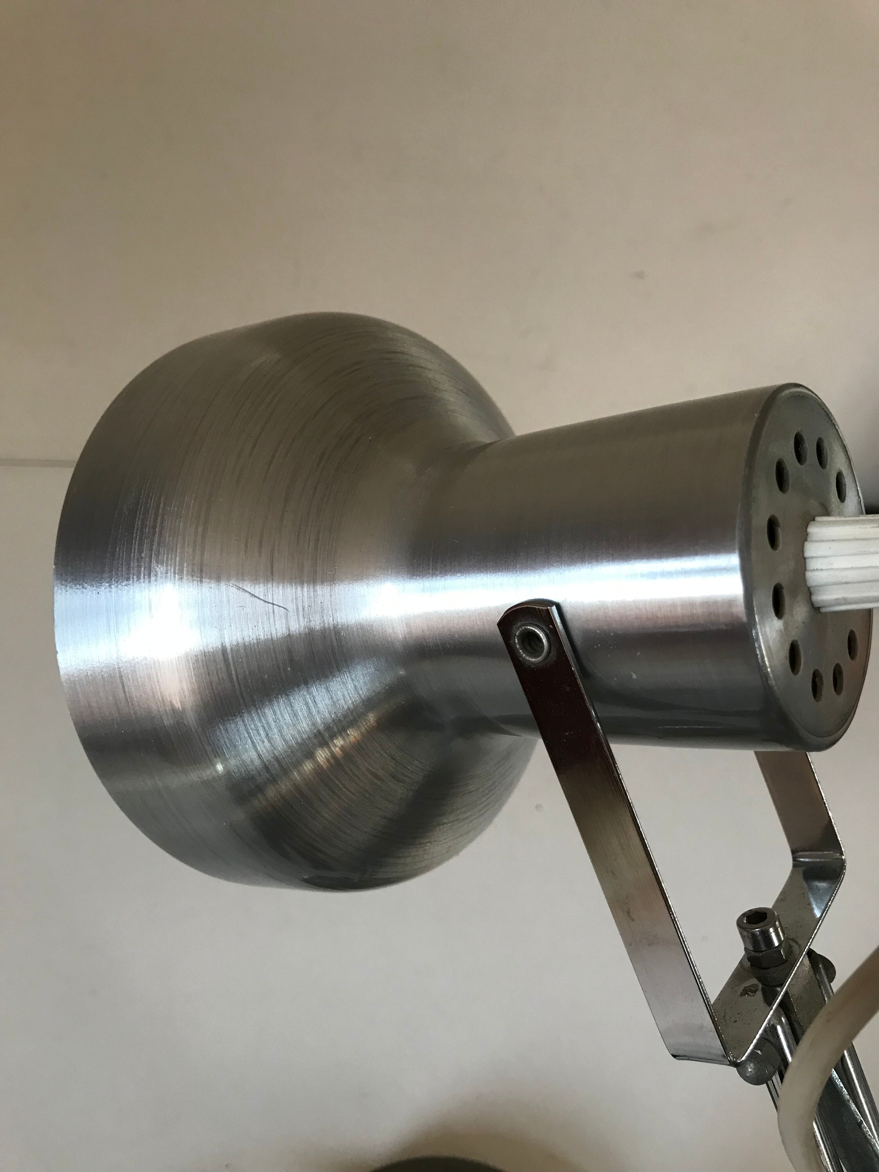 Lampe articulée aluminor design vintage Annees 70
