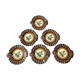 Set of 6 plates Quimper Henriot