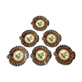 Set of 6 plates Quimper Henriot
