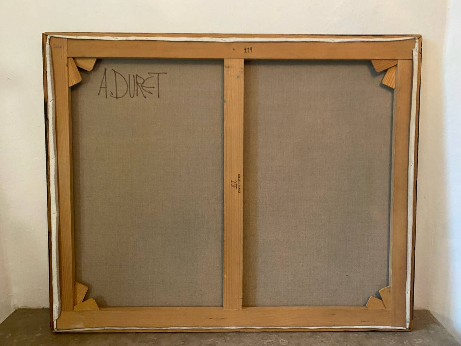 Landscape of Kairouan signed Duret