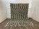Handmade white and black Berber rug