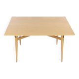 Bruno Mathsson coffee table in birch produced by Karl Mathsson (Sweden, 1969)