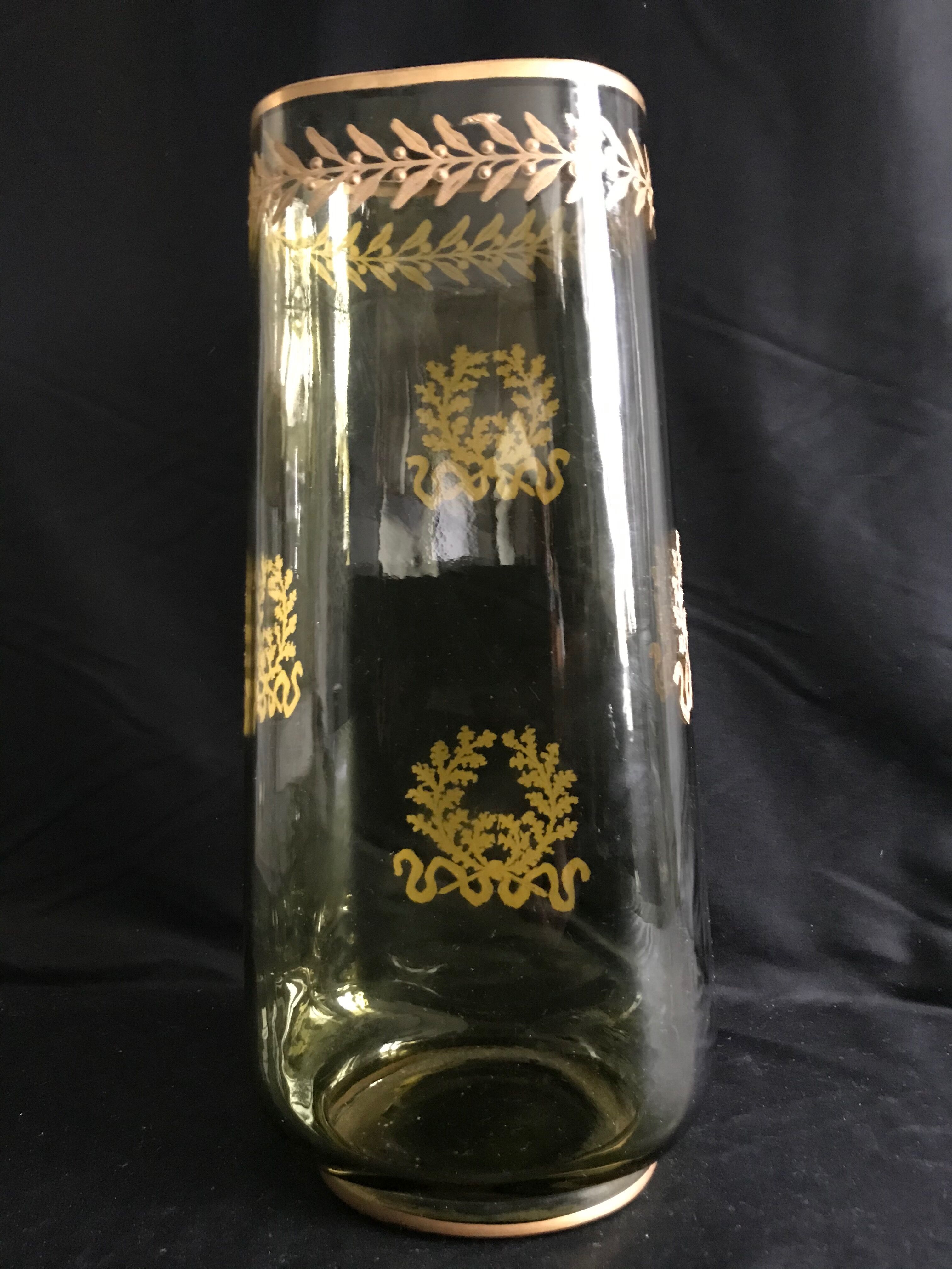 Glassworks of La Plaine Saint Denis vase François Theodore Legras (1839-1916)