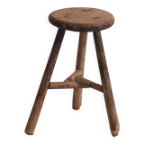 Tabouret rond ancien (c.1900) #20