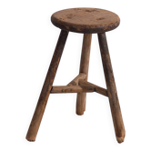 Antique round stool (c.1900) #20