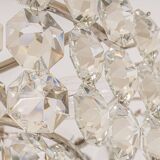 Lustre Bakalowits, Chrome and Crystal Glass, Austria, 1960s