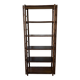 Large vintage rattan shelf/bookcase