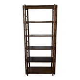 Large vintage rattan shelf/bookcase