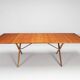 Hans Wegner model AT-309 dining table in teak Andreas Tuck Denmark 1952