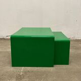 Plastic nesting tables from the 70s