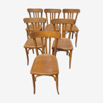 Set de 6 chaises bistrot