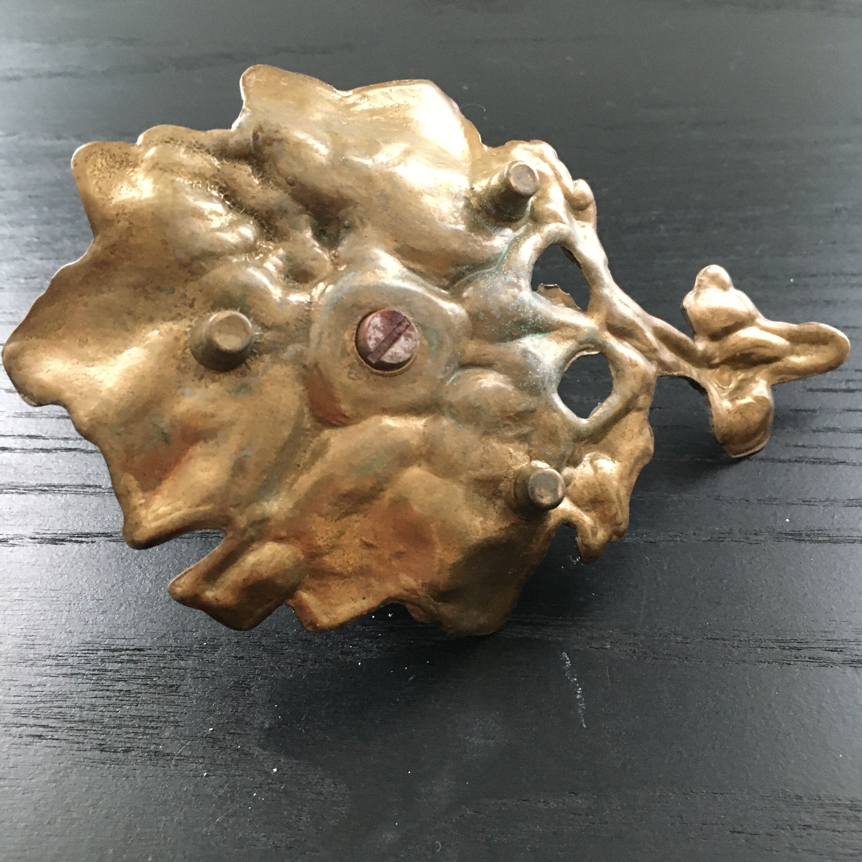 Bronze cellar rave candle holder