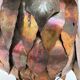 Brutalist owl sculpture, vintage 1970s