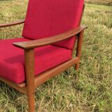 Scandinavian armchair fraska 1960.