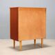 Vintage teak veneered chest of drawers, Northern Europe, 1960s.