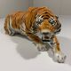 Grand tigre en céramique italienne des années 1970