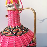 Vintage "scoubidou" bottle