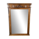 Carved wooden mirror, late 19th / early 20th century