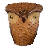 Bamboo owl basket