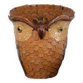 Panière hibou en bambou