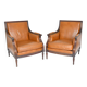 Pair of large armchairs in Louis XVI style