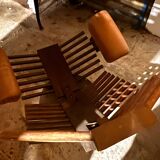 Koala padded leather lounge chair by Blaha, Holland 1960´s