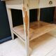 Vintage wooden desk table