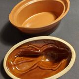 Terrine en céramique La Bourguignonne lapin XXème