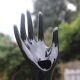 Ceramic hand-shaped soliflore