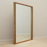 Teak mirror, Danish design, 1970s, production Denmark, 93x124 cm