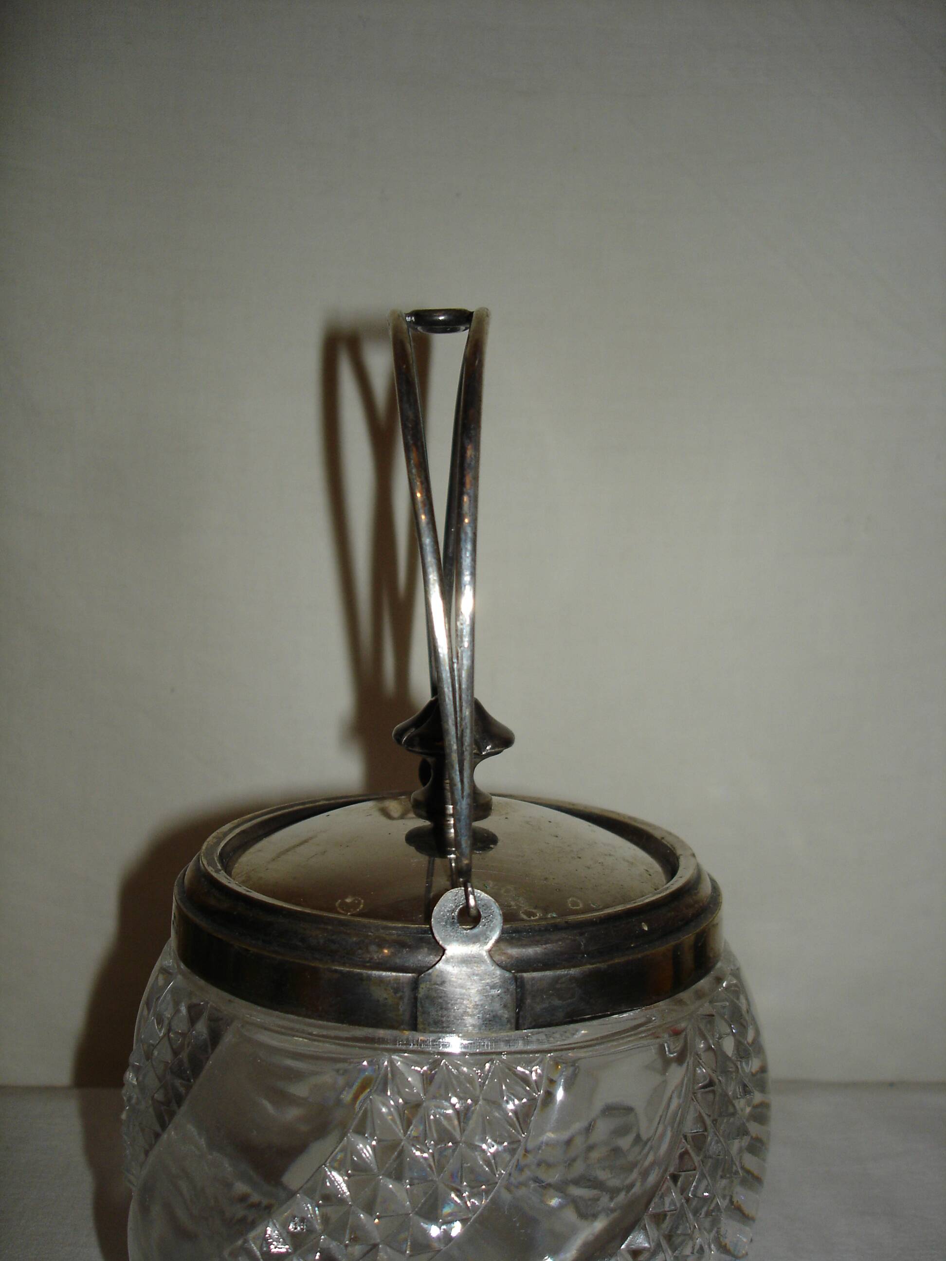 Baccarat serpentine crystal cookie bucket