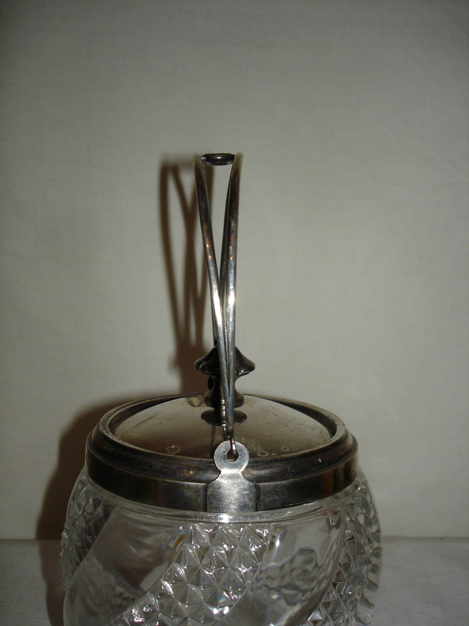 Baccarat serpentine seau a biscuit cristal