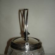Baccarat serpentine seau a biscuit cristal