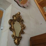 Small mirror style Louis XV gilded 21x32cm