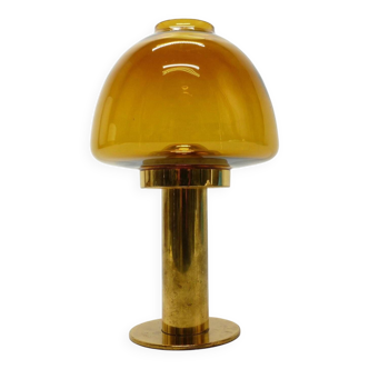 Bougeoir scandinave Hans-Agne Jakobsson Claudia miel L102/27 1960