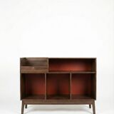 Scandinavian "Mid-Century" Enfilade in Wood – Vinyl & Hi-Fi Furniture