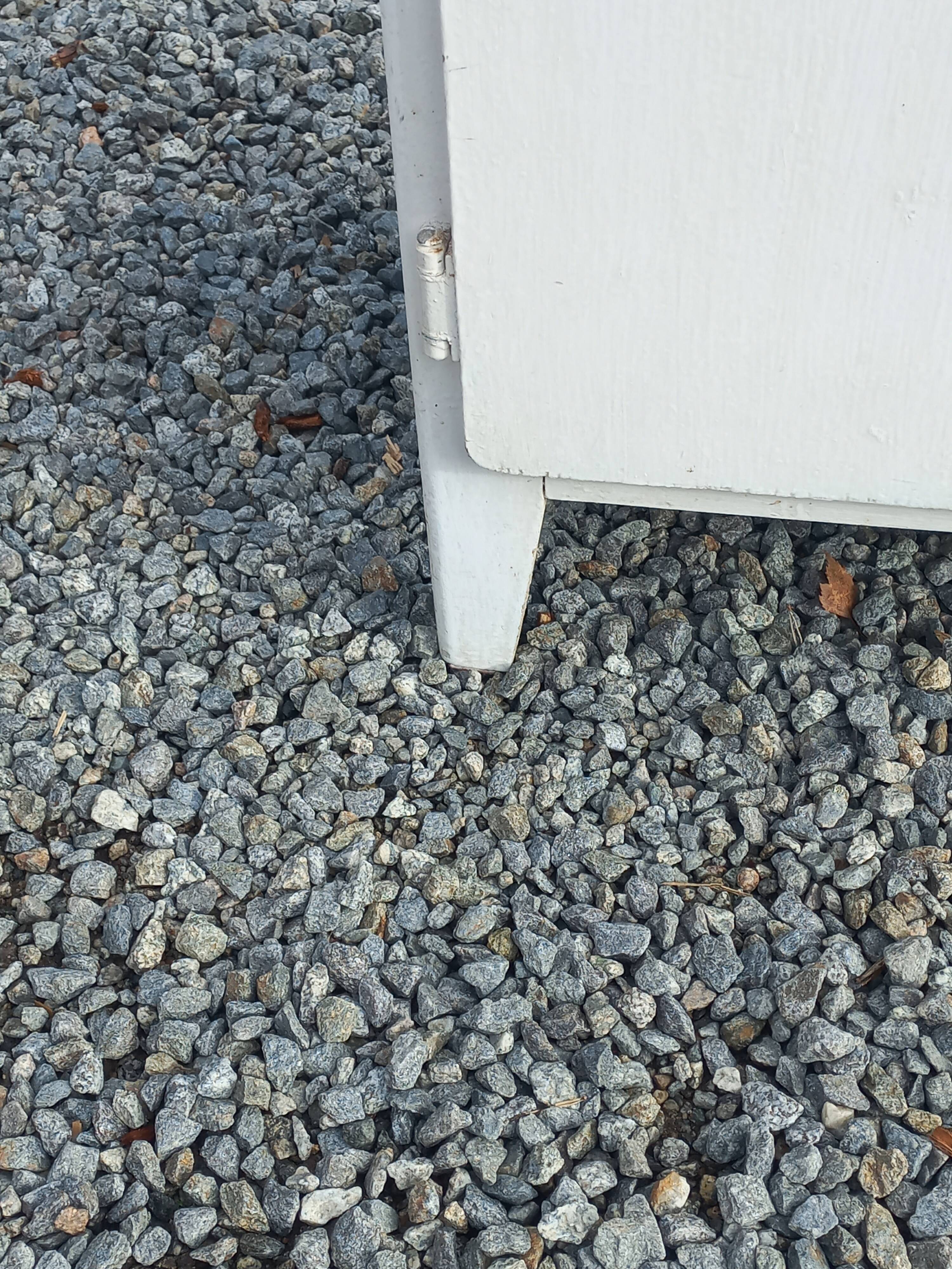 Buffet parisien patine blanche des années 50