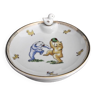 Assiette bébé chauffante en porcelaine