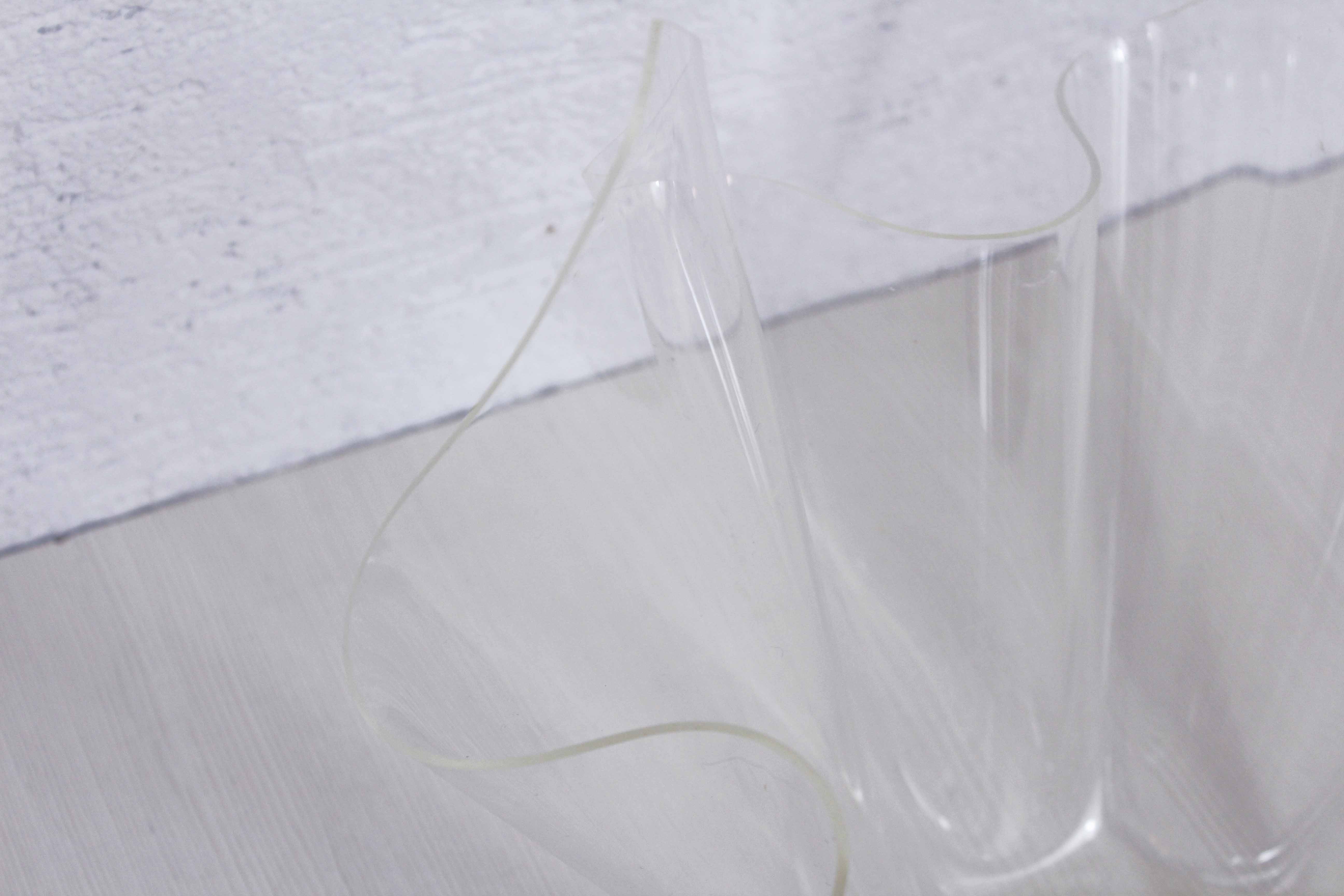 Plexiglas fruit basket or vase