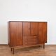 Mid-Century Danish Teak Highboard, 1960s.