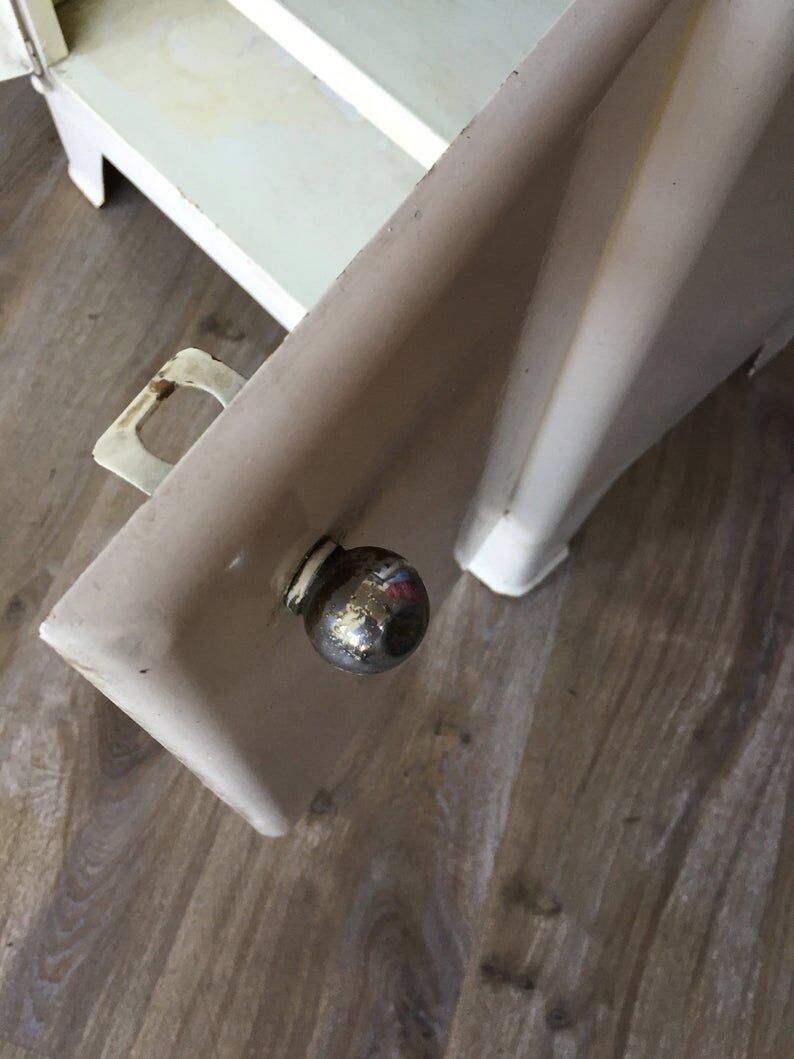 Vintage metal dresser buffet 1950