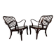 Art Deco armchairs A752F by Josef Frank for Thonet Mundus