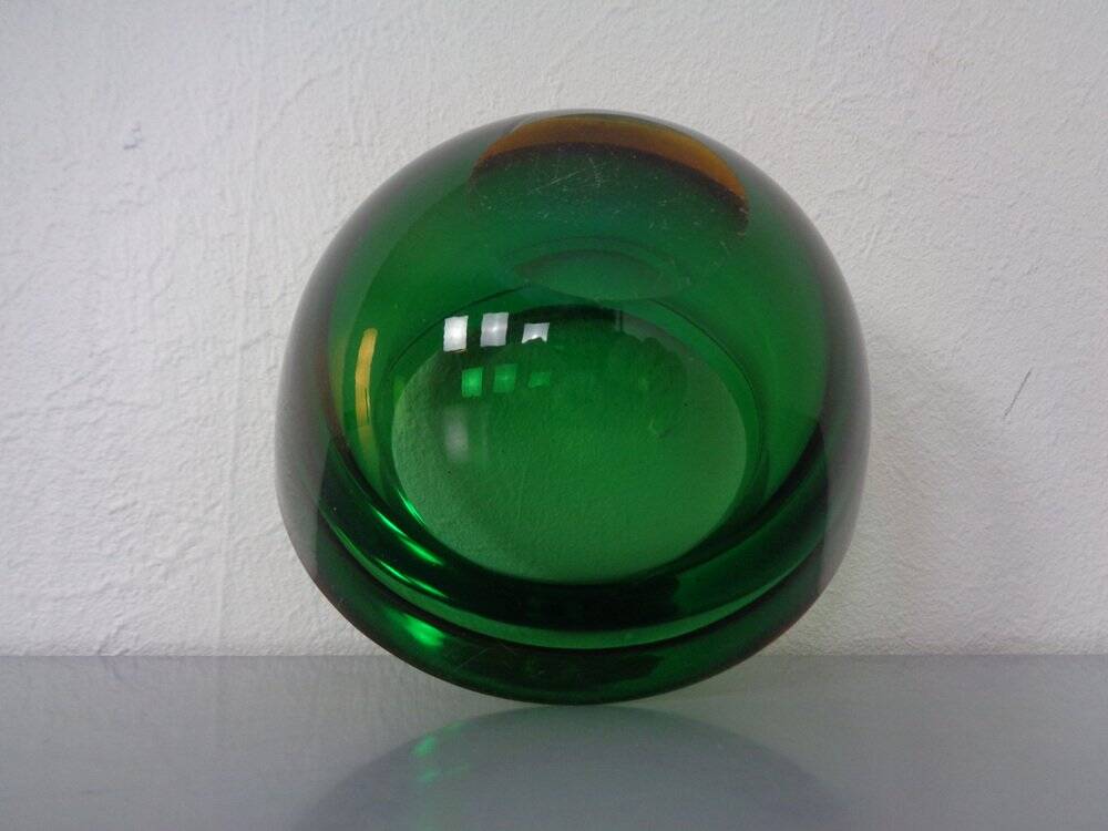 Sommerso Murano Glass Bowls by Flavio Poli, 1960s, Set of 4