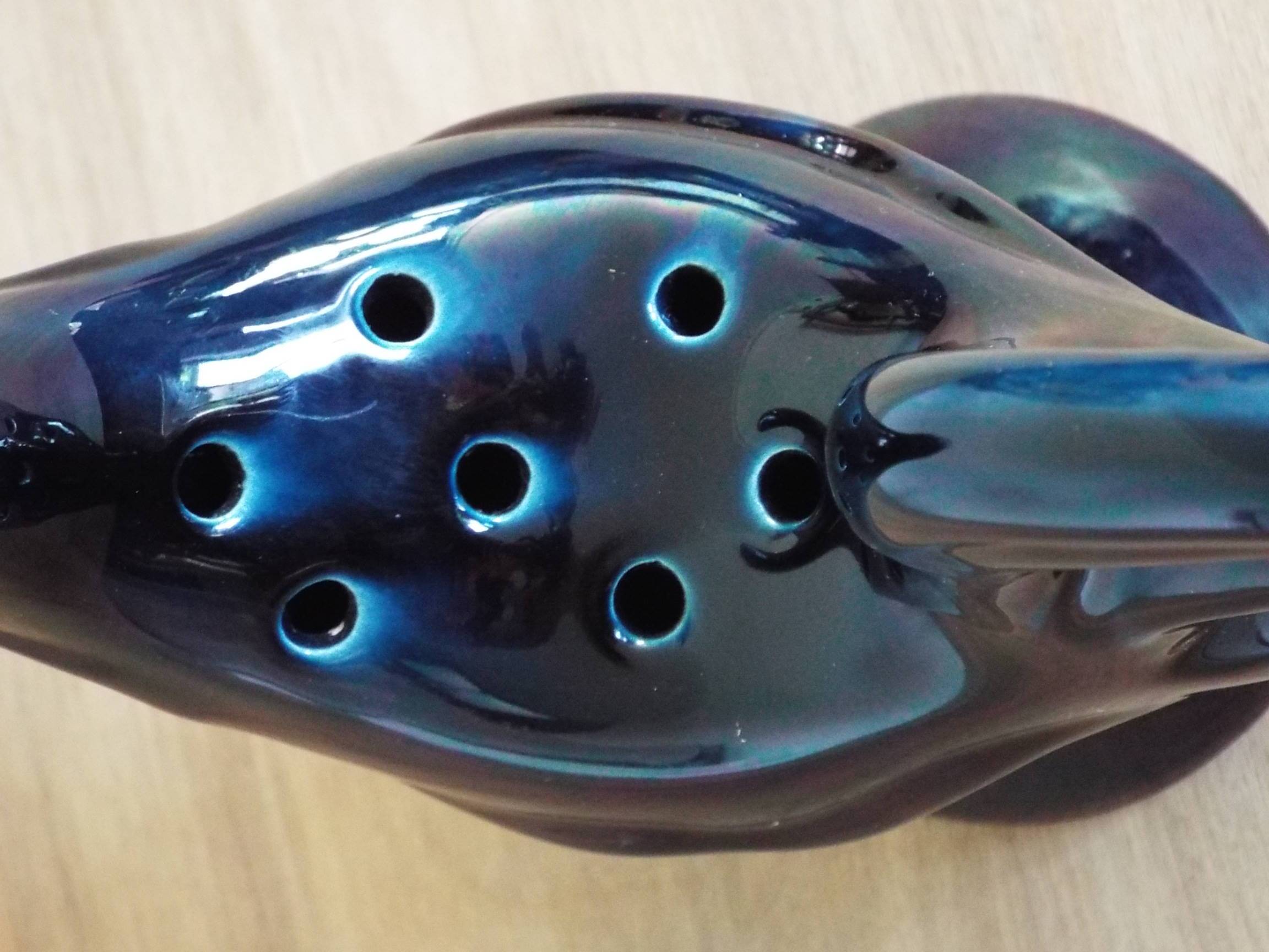 Ceramic rooster vase