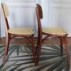 Baumann yellow heart chairs